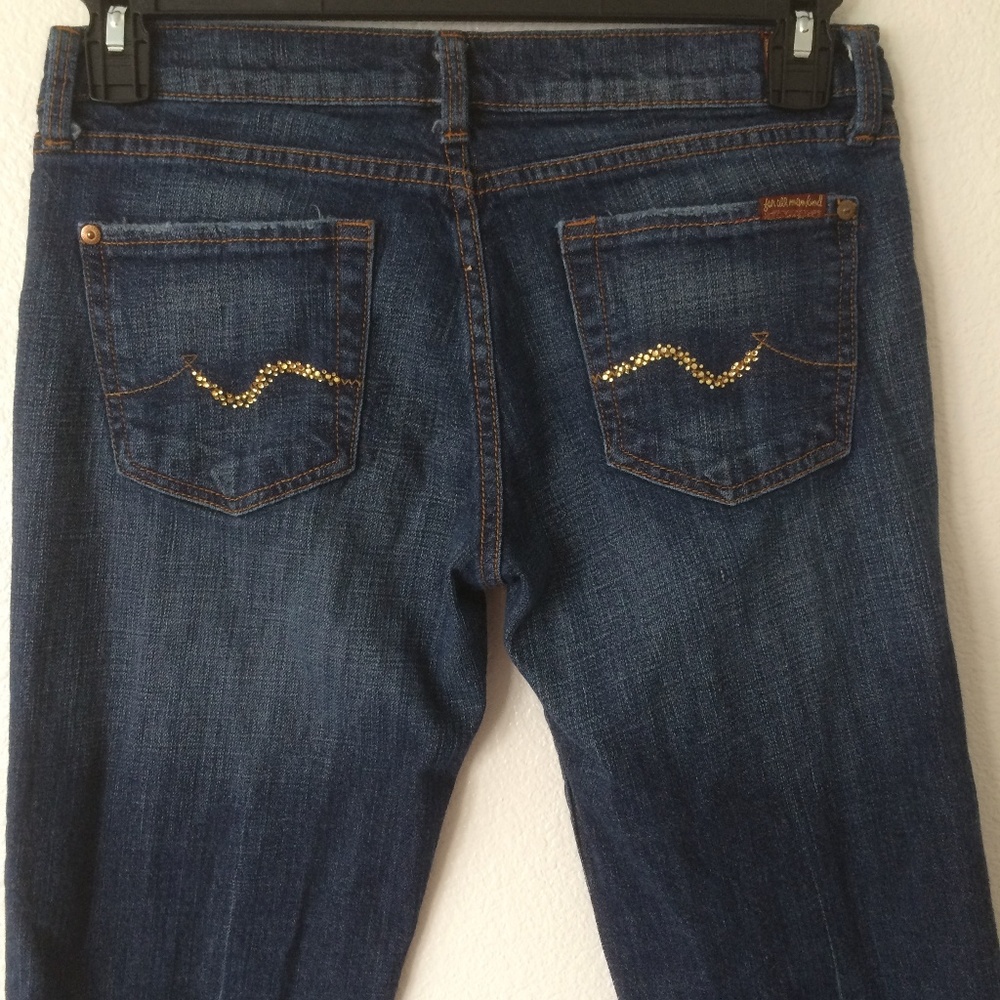 7FAM Bootcut Medium Dark Wash